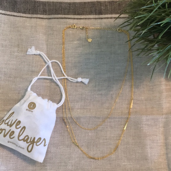 NEW✨GORJANA Layered Gold Necklace✨ - Picture 5 of 5